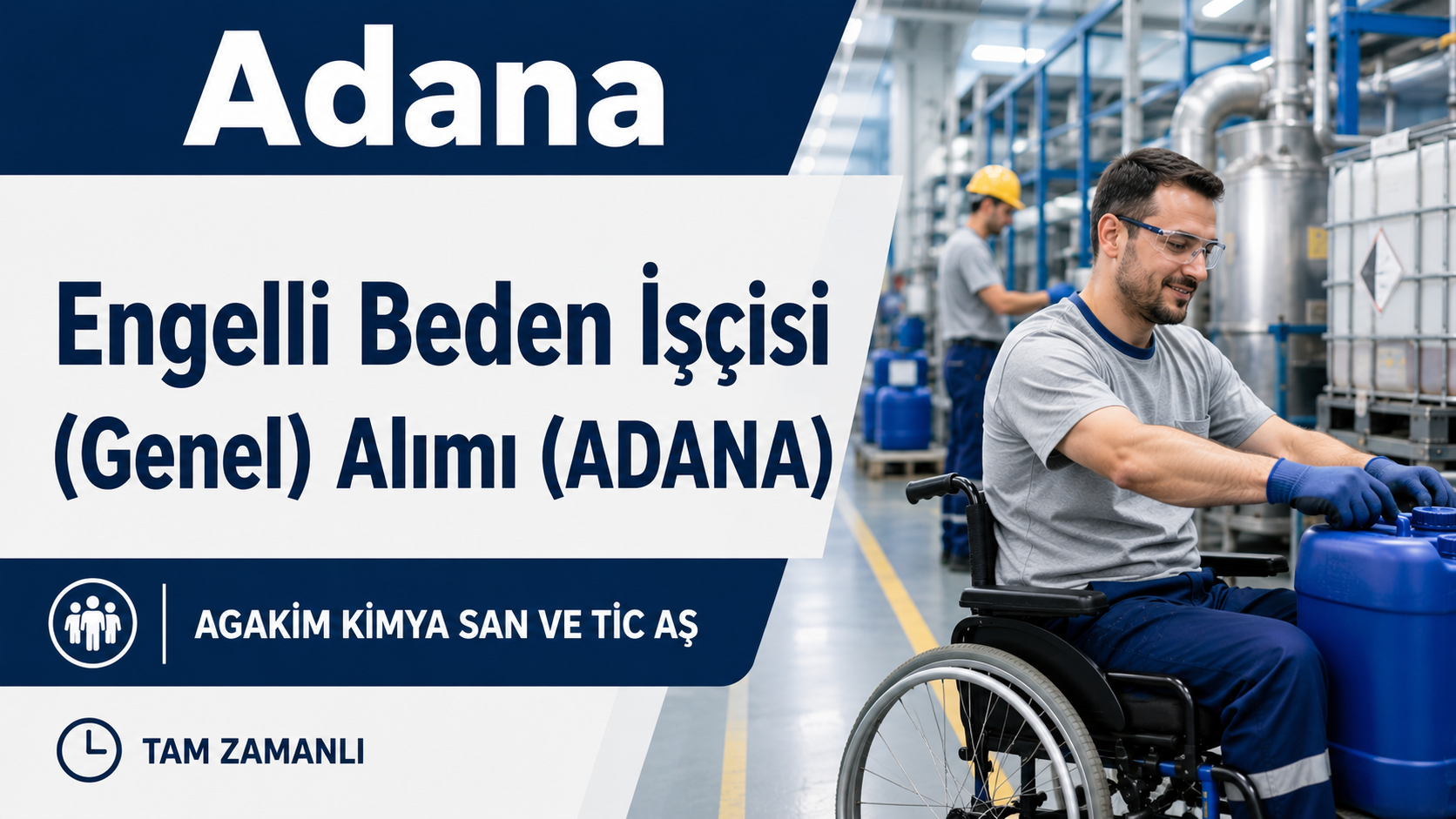 Engelli Beden İşçisi (Genel) Alımı (ADANA)