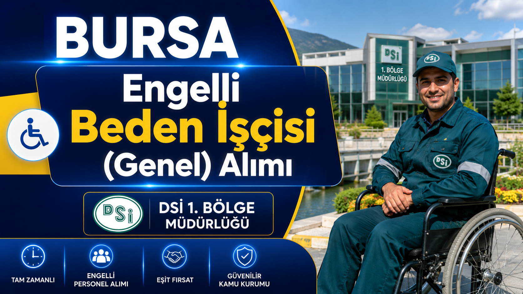 Engelli Beden İşçisi (Genel) Alımı (BURSA)