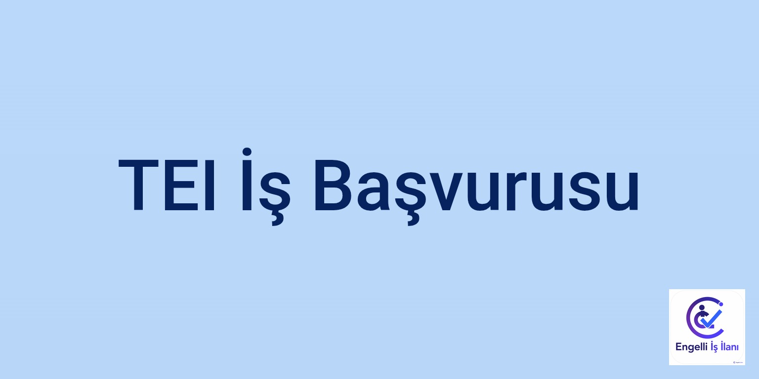 TEI İş Başvurusu